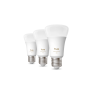 Philips Hue WA 810 A60 3P EU , E27 , 6 W , Warm to cool white light , Bluetooth, Zigbee