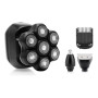 ETA Shaver , Jason 534390000 , Operating time (max) 60 min , Nose trimmer included , Lithium Ion , Black