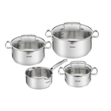 TEFAL , Duetto+ Stewpots set, 16/20/24 cm, 7 pcs , G719S734 , Stainless steel , Dishwasher proof , Lid included , Stainless steel