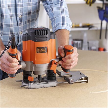 BLACK & DECKER , Electric Freza , KW1200E-QS , 1200 W