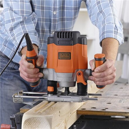 BLACK & DECKER , Electric Freza , KW1200E-QS , 1200 W