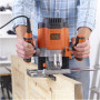 BLACK & DECKER , Electric Freza , KW1200E-QS , 1200 W