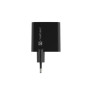 Natec Ribera USB Charger, 1x USB-A, 1x USB-C, 45 W , NUC-2143