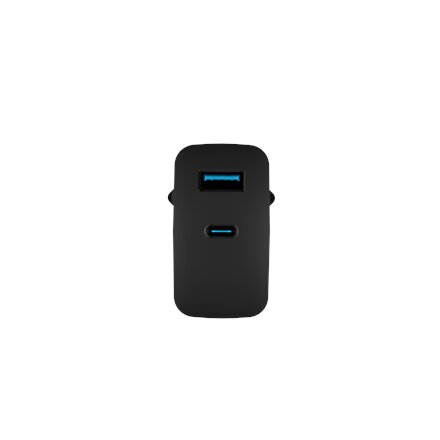 Natec Ribera USB Charger, 1x USB-A, 1x USB-C, 45 W , NUC-2143