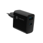 Natec Ribera USB Charger, 1x USB-A, 1x USB-C, 45 W , NUC-2143