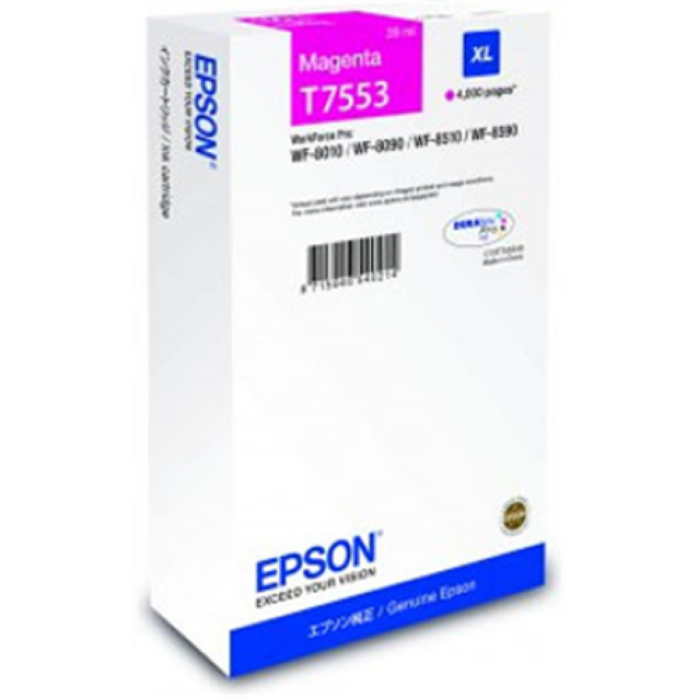 Epson T7553 XL , Ink Cartridge , Magenta