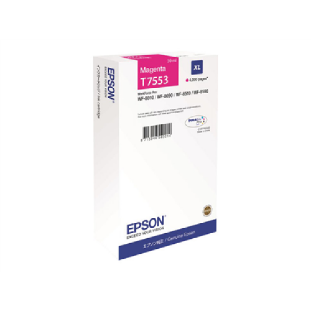 Epson T7553 XL , Ink Cartridge , Magenta