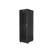 Lanberg Rack cabinet 19 free-standing 42U/600x800 (flat pack) with mesh door lCD V2, black , Lanberg