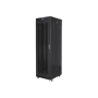 Lanberg Rack cabinet 19 free-standing 42U/600x800 (flat pack) with mesh door lCD V2, black , Lanberg