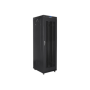 Lanberg Rack cabinet 19 free-standing 42U/600x800 (flat pack) with mesh door lCD V2, black , Lanberg