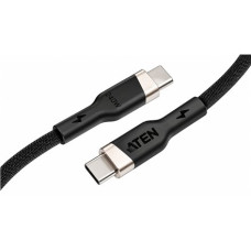 Aten 240W USB-C to USB-C Braided Charging Cable, 2 m , 2L-3102P240 , USB-C to USB-C