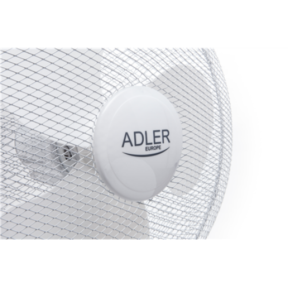 Adler , AD 7305 , Stand Fan , White , Diameter 40 cm , Number of speeds 3 , Oscillation , 45 W , No