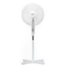 Adler , AD 7305 , Stand Fan , White , Diameter 40 cm , Number of speeds 3 , Oscillation , 45 W , No