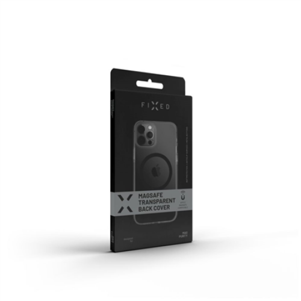 Fixed , MagPurity with Magsafe support , Back cover , Apple , iPhone 14 Pro Max , Hardened polycarbonate and TPU , Clear