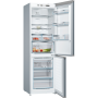Bosch Refrigerator KGN36IZEA Series 4 Energy efficiency class E, Free standing, Combi, Height 186 cm, No Frost system, Fridge net capacity 237 L, Freezer net capacity 89 L, 39 dB, Black Matt