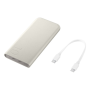Samsung , Portable charger , 10000 mAh , 9 V , Beige