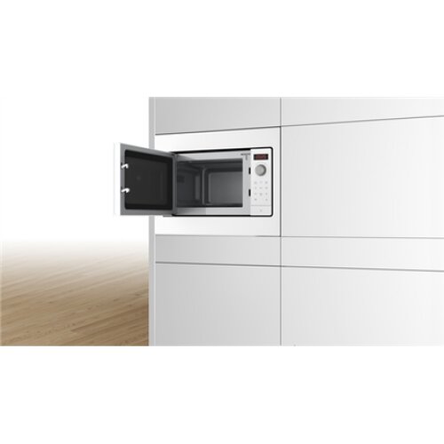 Bosch , Microwave Oven , BFL523MW3 , Built-in , 800 W , White