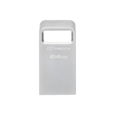 Kingston , USB 3.2 Flash Drive , DataTraveler micro , 64 GB , USB 3.2 , Silver