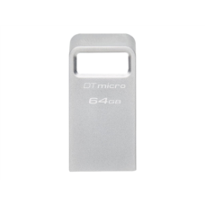 Kingston , USB 3.2 Flash Drive , DataTraveler micro , 64 GB , USB Type-A , Silver