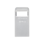 Kingston , USB 3.2 Flash Drive , DataTraveler micro , 64 GB , USB 3.2 , Silver