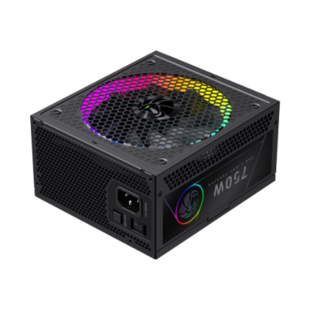 Gamemax PSU , RGB 750G , 750 W , Gold , Full Modular