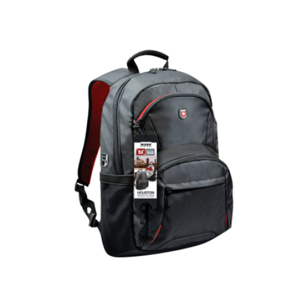 PORT DESIGNS , Houston , Fits up to size 15.6 , Backpack , Black , Shoulder strap
