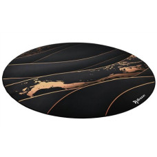 Arozzi Zona Round Floor Pad , Black/Gold