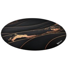 Arozzi Zona Round Floor Pad , Black/Gold