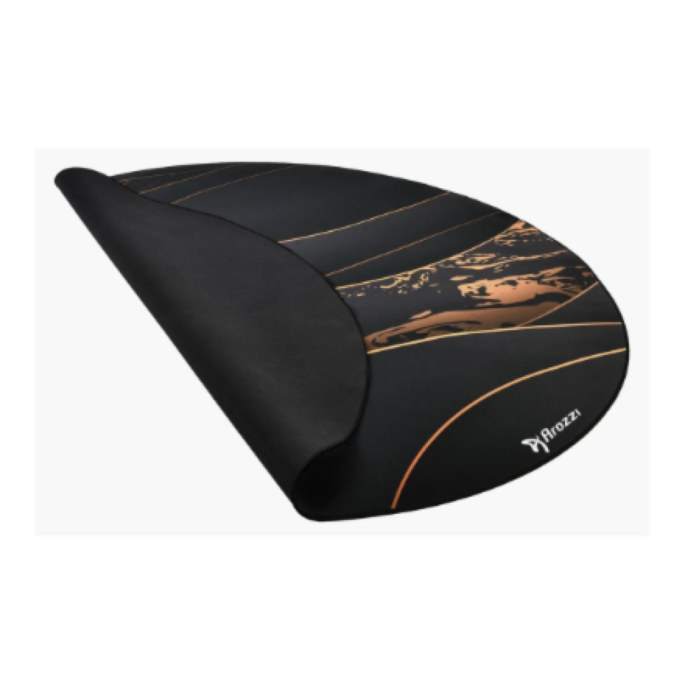 Arozzi Zona Round Floor Pad , Black/Gold