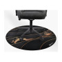 Arozzi Zona Round Floor Pad , Black/Gold