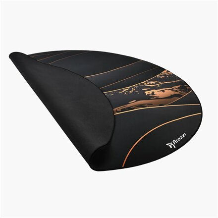 Arozzi Zona Round Floor Pad , Black/Gold