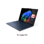 Lenovo Yoga 7 14Q8X9 , Cosmic Blue , 14.5 , OLED , Touchscreen , 3K , 2944 x 1840 pixels , Glossy , Snapdragon X Elite , X1E-78-100 , 32 GB , Soldered LPDDR5x , Solid-state drive capacity 1000 GB , Qualcomm Adreno GPU , Windows 11 Home , 802.11be , Blueto