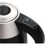 Cecotec Kettle , Thermosense 400 VisionLight , Electric , 2200 W , 1.7 L , Stainless steel , 360° rotational base , Black/Stainless steel