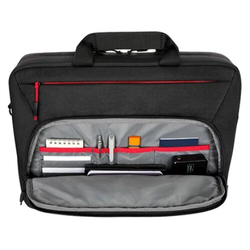 Lenovo , Essential , ThinkPad Essential Plus 15.6-inch Topload (Sustainable & Eco-friendly, made with recycled PET: Total 37% Exterior: 100%) , Topload , Black