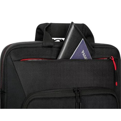 Lenovo , Essential , ThinkPad Essential Plus 15.6-inch Topload (Sustainable & Eco-friendly, made with recycled PET: Total 37% Exterior: 100%) , Topload , Black