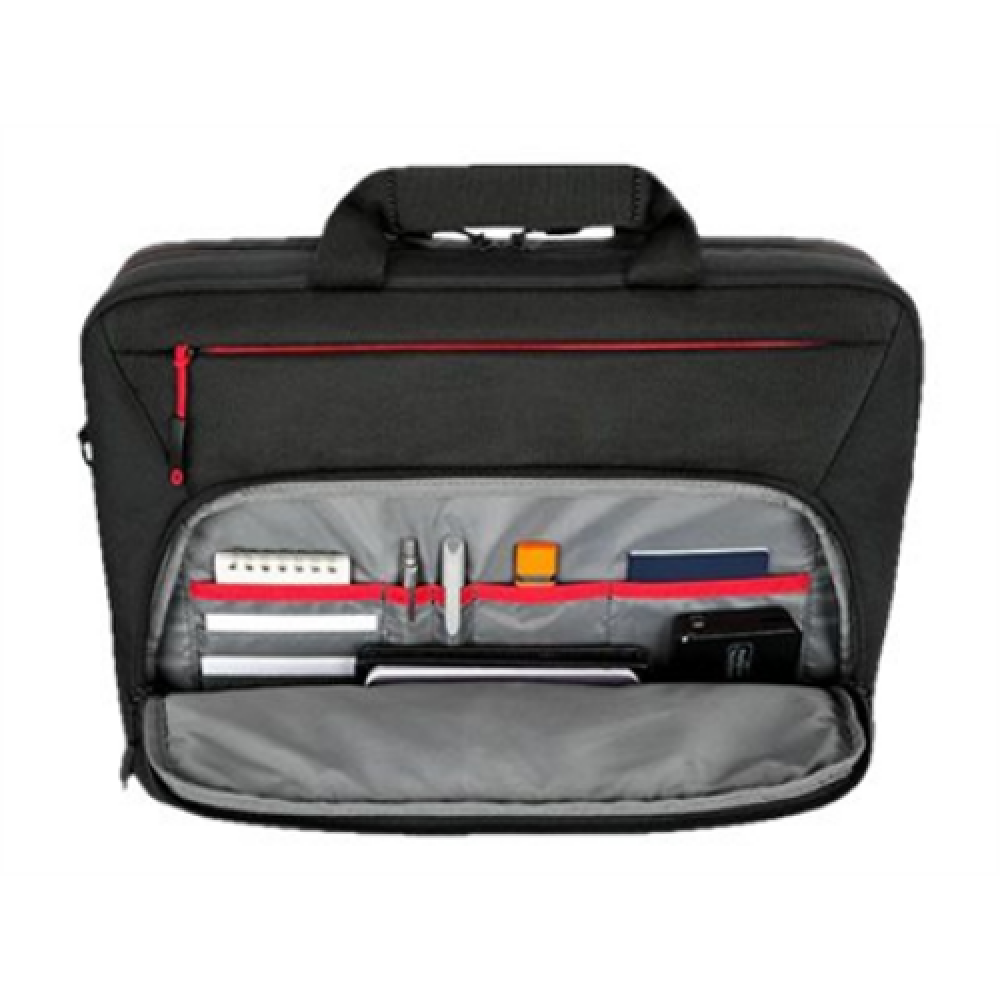 Lenovo , ThinkPad Essential Plus 15.6-inch Topload (Sustainable & Eco-friendly, made with recycled PET: Total 37% Exterior: 100%) , Essential , Topload , Black