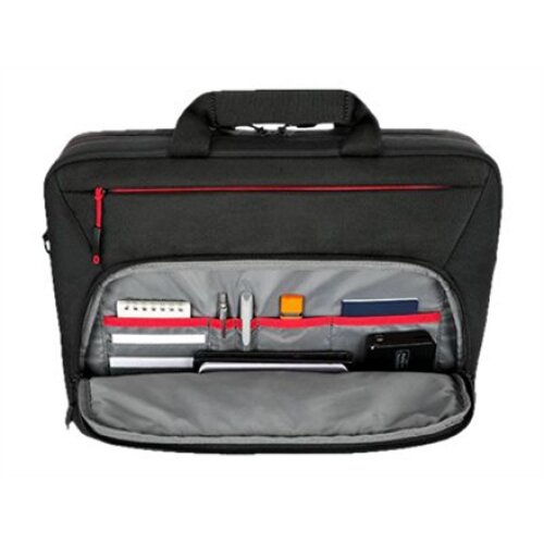 Lenovo , Essential , ThinkPad Essential Plus 15.6-inch Topload (Sustainable & Eco-friendly, made with recycled PET: Total 37% Exterior: 100%) , Topload , Black