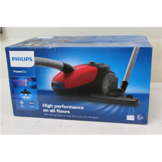 SALE OUT. Philips FC8243/09 Bagged vacuum cleaner, Red/Black , Philips , Vacuum cleaner , FC8243/09 , Bagged , Power 900 W , Dust capacity 3 L , Red/Black , DAMAGED PACKAGING