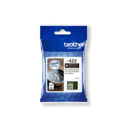 Brother LC422BK , Ink Cartridge , Black