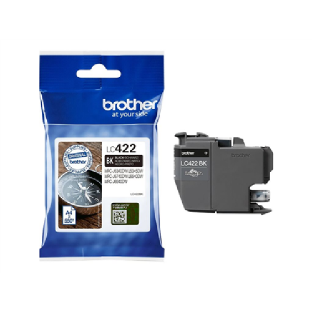 Brother LC422BK , Ink Cartridge , Black