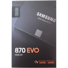 SALE OUT. Samsung SSD 870 EVO 500GB SATA III 2.5 inch , SALE OUT. , Samsung SSD , 870 EVO , 500 GB , SSD form factor 2.5 , Solid-state drive interface SATA III , DAMAGED PACKAGING , Read speed 560 MB/s , Write speed 530 MB/s