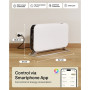 Mill , Heater , CO1200WIFI3 GEN3 , Convection Heater , 1200 W , Number of power levels 3 , Suitable for rooms up to 14-18 m² , White , N/A