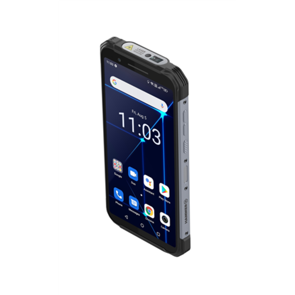 Hammer Construction , Silver , 6 , IPS , 1080 x 2160 pixels , Mediatek , G85 , Internal RAM 6 GB , 128 GB , microSD , Dual SIM , Nano SIM , 3G , 4G , Main camera resolution 16 MP , Secondary camera resolution 8 MP , Android , 12 , 6000 mAh