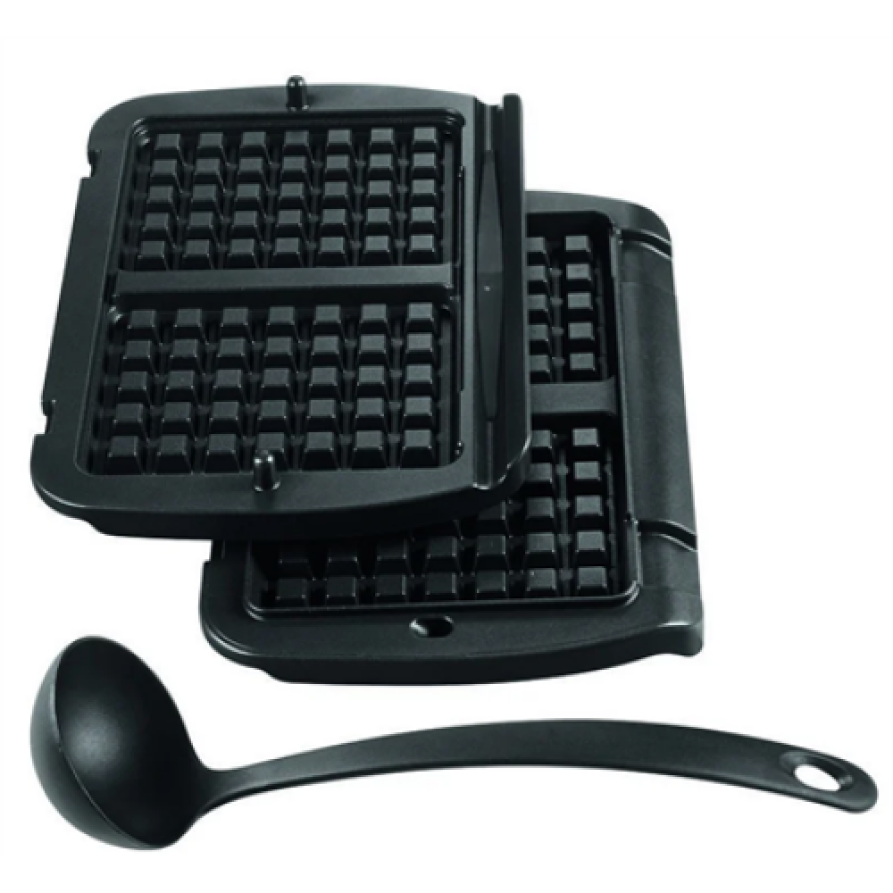 TEFAL , OptiGrill+ + Waffle plate set , GC716D12 , Electric Grill , 2000 W , Silver