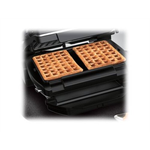 TEFAL , OptiGrill+ + Waffle plate set , GC716D12 , Electric Grill , 2000 W , Silver