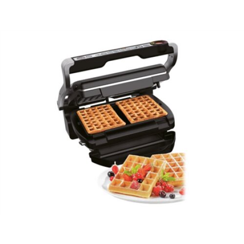 TEFAL , OptiGrill+ + Waffle plate set , GC716D12 , Electric Grill , 2000 W , Silver