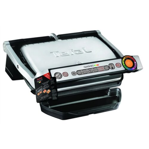 TEFAL , OptiGrill+ + Waffle plate set , GC716D12 , Electric Grill , 2000 W , Silver