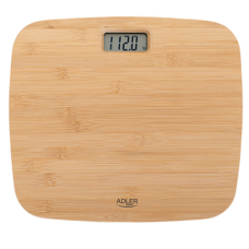 Adler Bathroom Bamboo Scale AD 8173 Maximum weight (capacity) 150 kg Accuracy 100 g