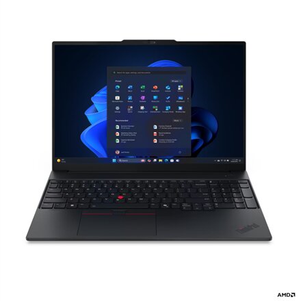 Lenovo ThinkPad E16 G4 AMD , Black , 16 , IPS , 1920 x 1200 pixels , WUXGA , Anti-glare , AMD Ryzen AI 7 , 345 , 16 GB , SODIMM DDR5 , Solid-state drive capacity 512 GB , AMD Radeon 820M Graphics , Windows 11 Pro , 802.11be , Bluetooth version 5.4 , Keybo