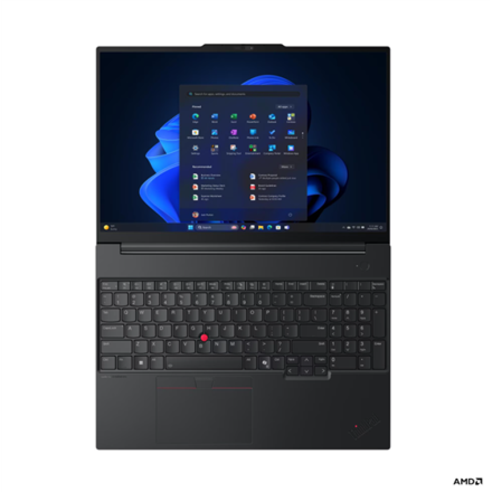 Lenovo ThinkPad E16 G4 AMD , Black , 16 , IPS , 1920 x 1200 pixels , WUXGA , Anti-glare , AMD Ryzen AI 7 , 345 , 16 GB , SODIMM DDR5 , Solid-state drive capacity 512 GB , AMD Radeon 820M Graphics , Windows 11 Pro , 802.11be , Bluetooth version 5.4 , Keybo